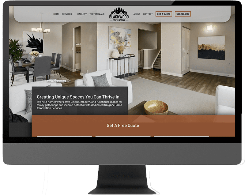 airdrie website design