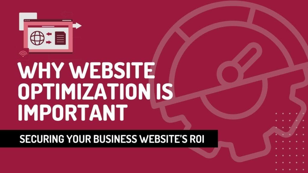 why website optimization is important